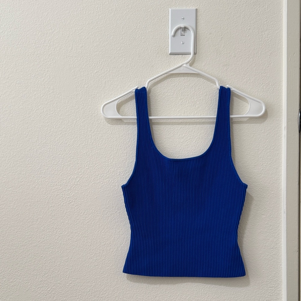 Ribbed tank top